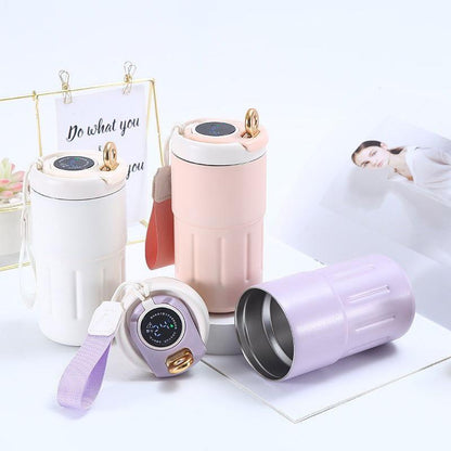 Smart Temperature Stainless Steel Thermo Coffee Cup - Twisoo