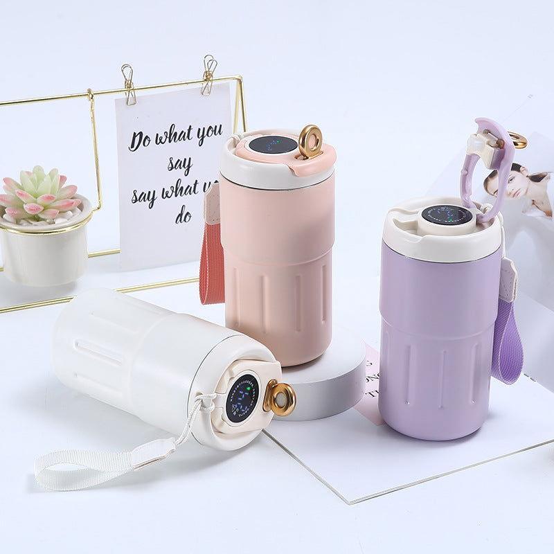 Smart Temperature Stainless Steel Thermo Coffee Cup - Twisoo