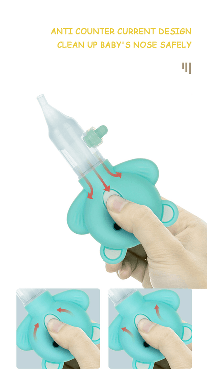 Soft Silicone Nasal Aspirator for Babies & Toddlers 👶💖✨ - Twisoo