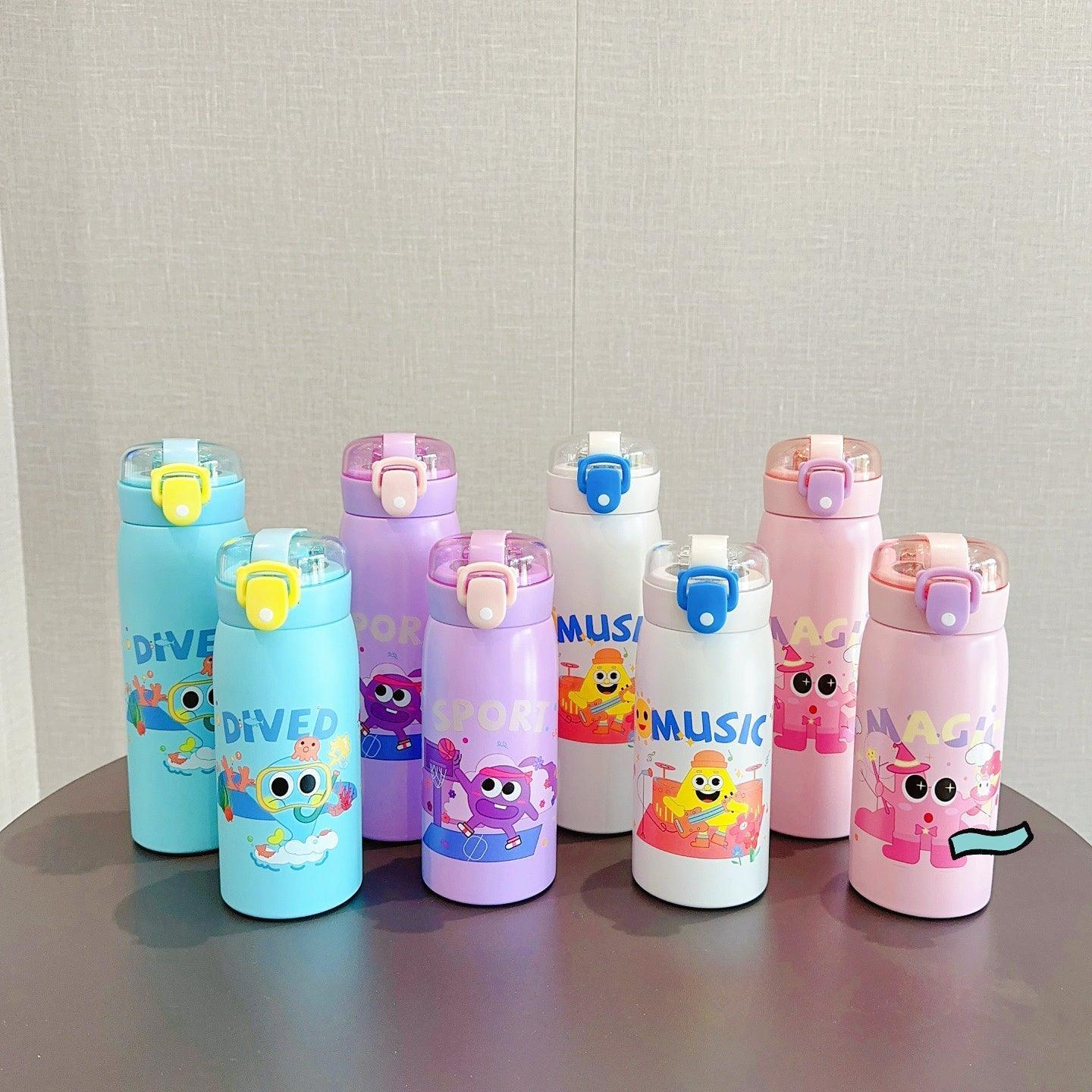 Stainless Steel Cartoon - Mini Water Bottle for Children School & Outdoor - Twisoo