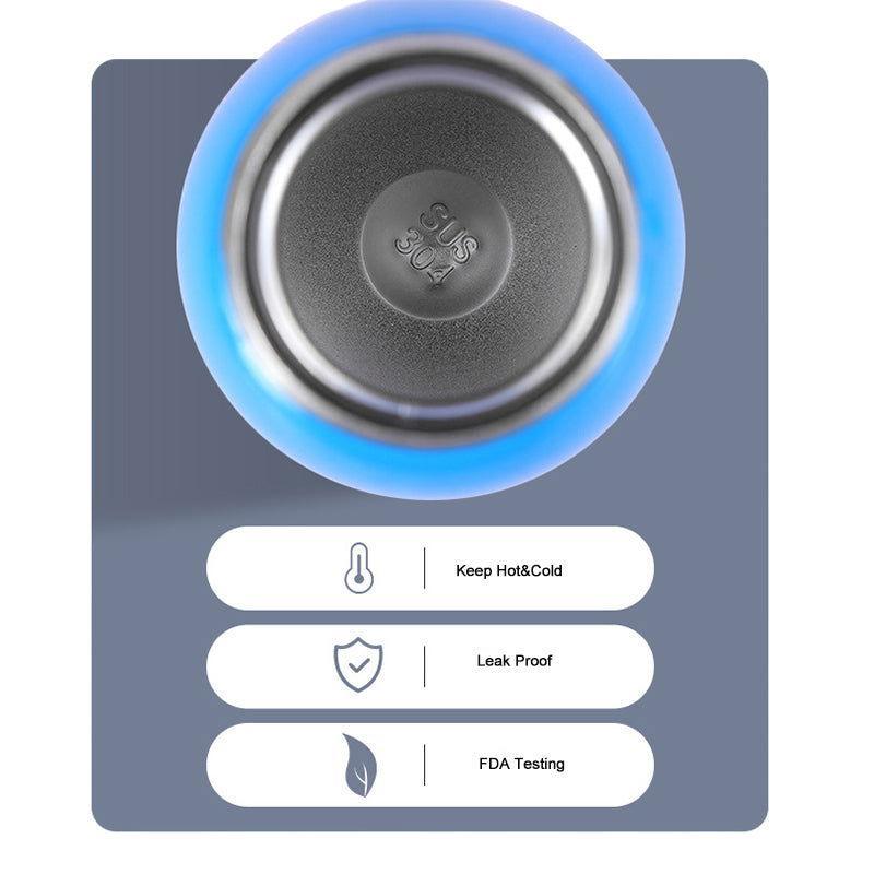 Stainless Steel Thermal Sports Water Bottle (500ml) 🥤💪 - Twisoo