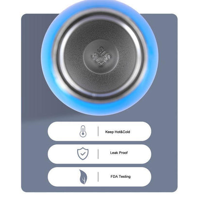 Stainless Steel Thermal Sports Water Bottle (500ml) 🥤💪 - Twisoo