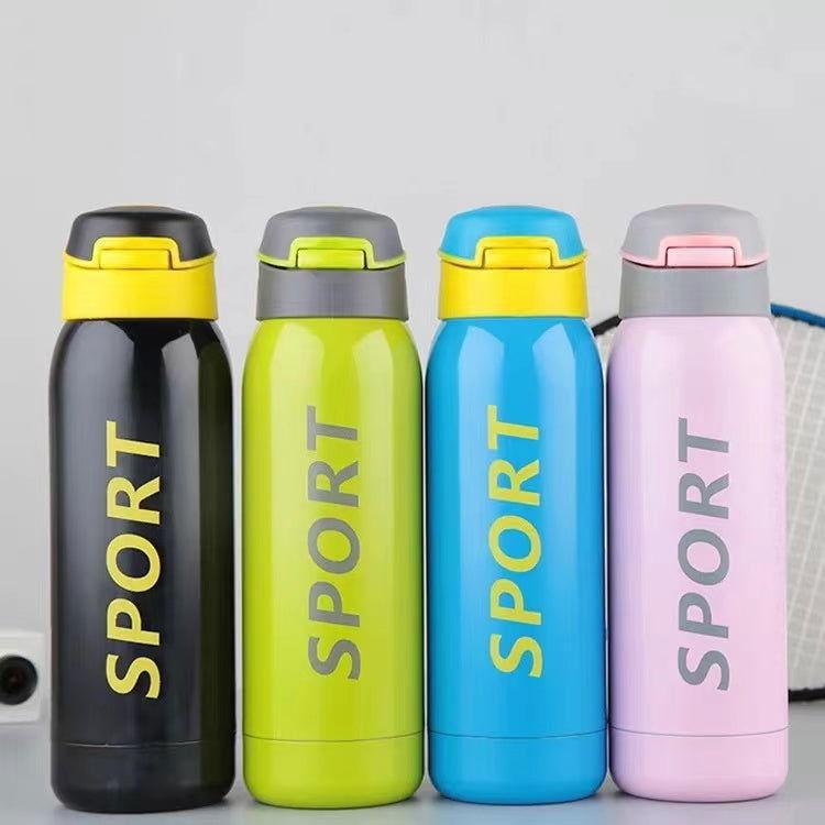 Stainless Steel Thermal Sports Water Bottle (500ml) 🥤💪 - Twisoo