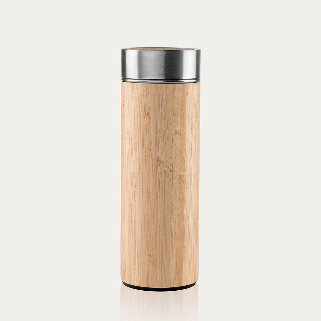 Stay Hydrated in Style with the Premium Bamboo Double Wall Stainless Steel Bottle (500ml) 🌿 - Twisoo