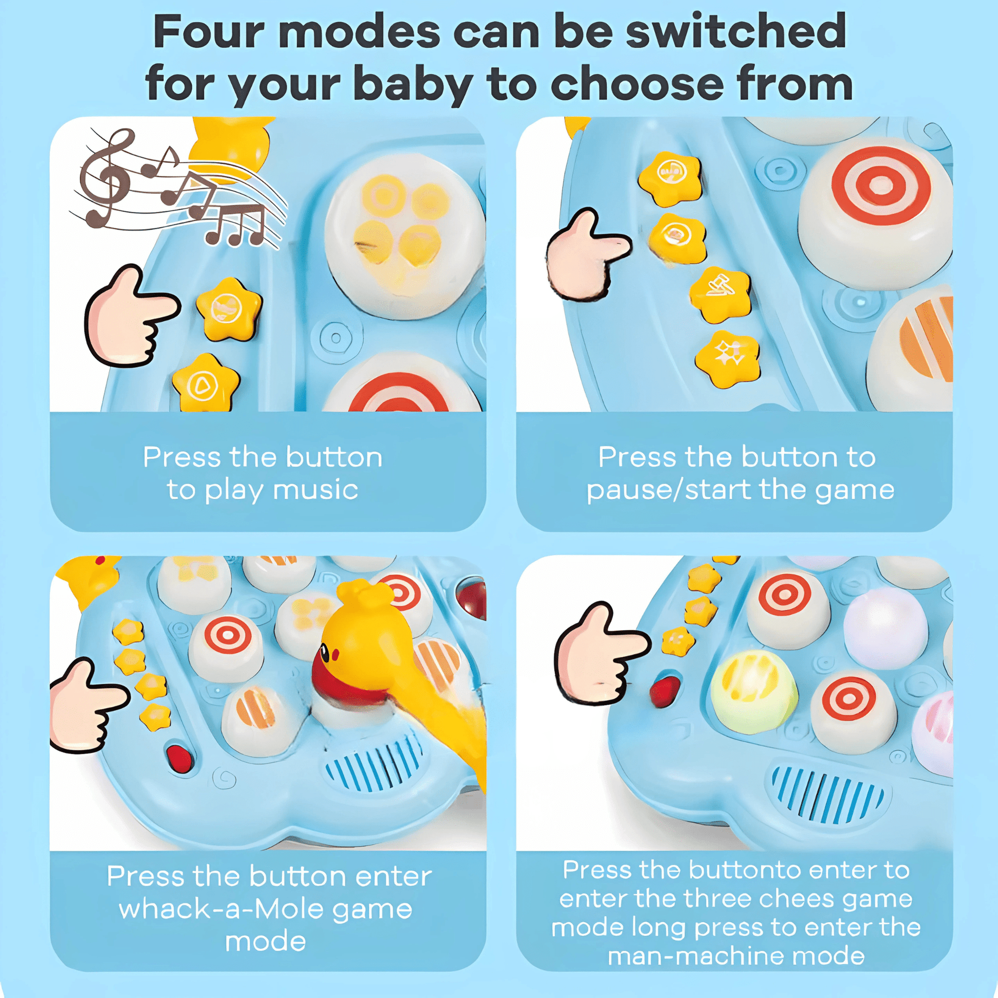 Twisoo 2 - in - 1 Music Forest Piano Toy – 8 - Key - Twisoo