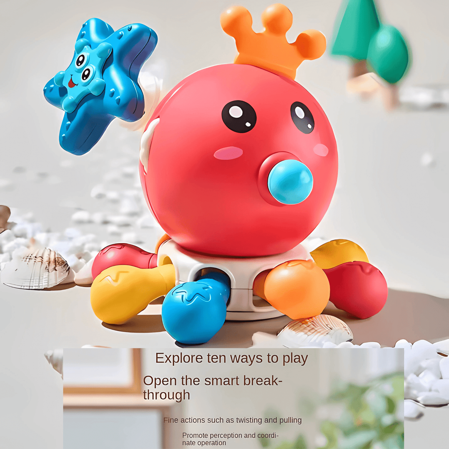 Twisoo Baby Sensory & Montessori Toys - Bath Activity Toy - Twisoo