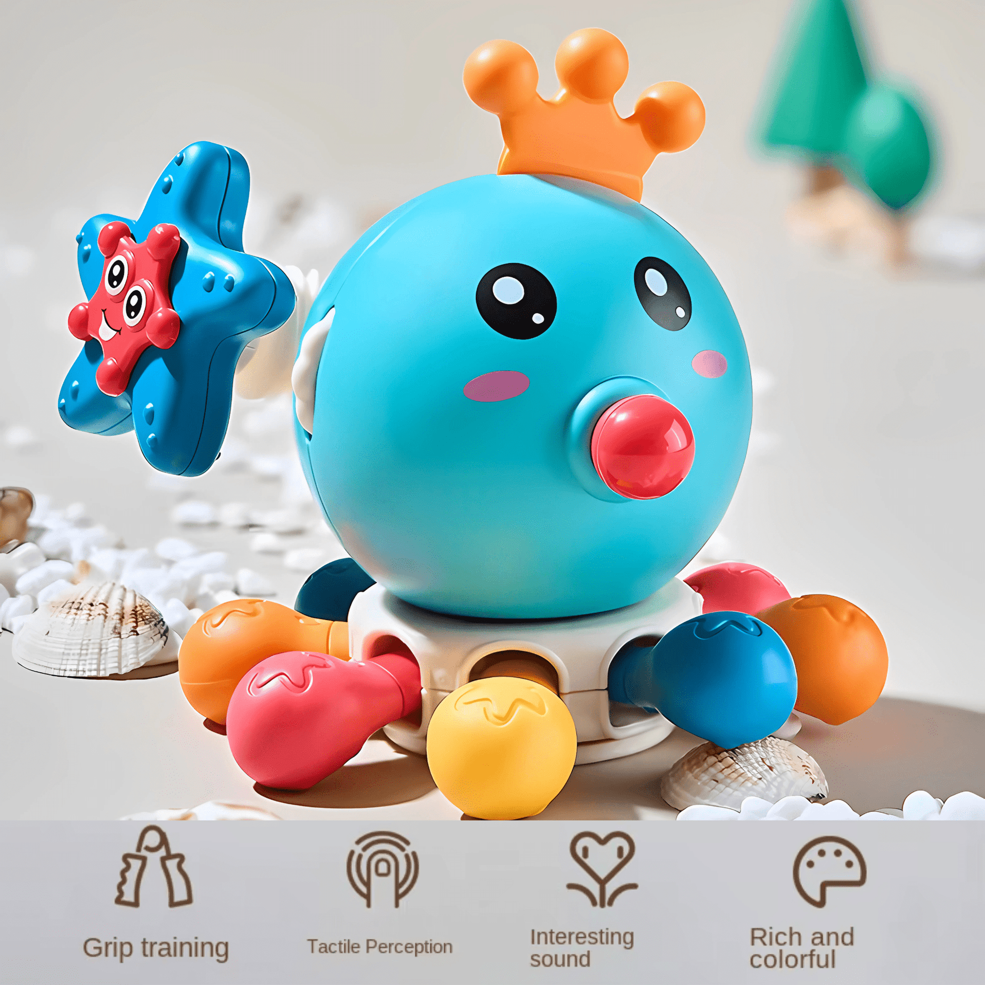 Twisoo Baby Sensory & Montessori Toys - Bath Activity Toy - Twisoo