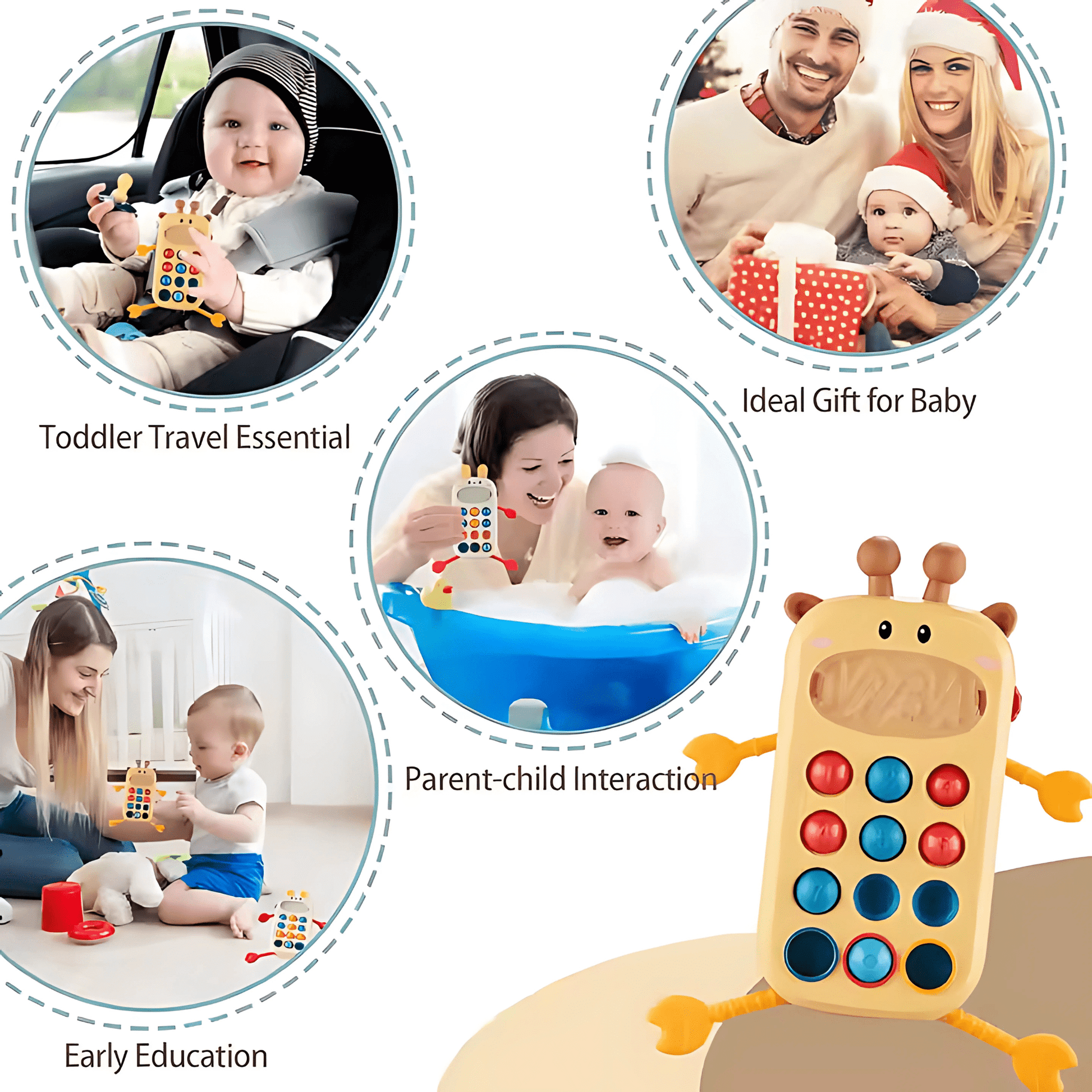 Twisoo Baby Sensory Teething Toy - Twisoo