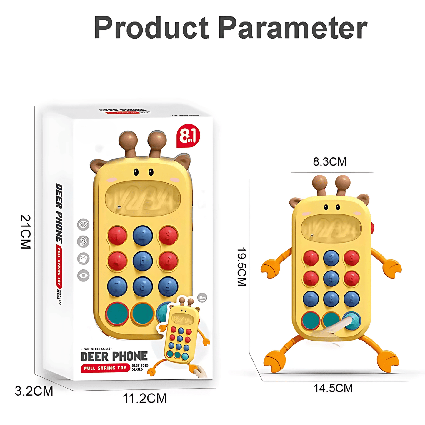 Twisoo Baby Sensory Teething Toy - Twisoo