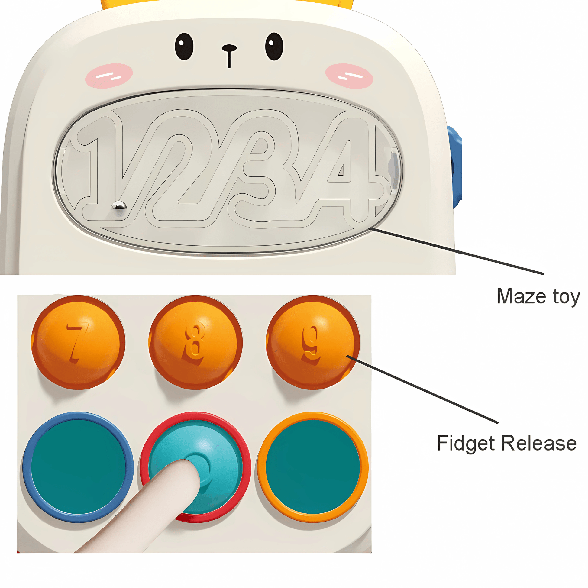 Twisoo Baby Sensory Teething Toy - Twisoo