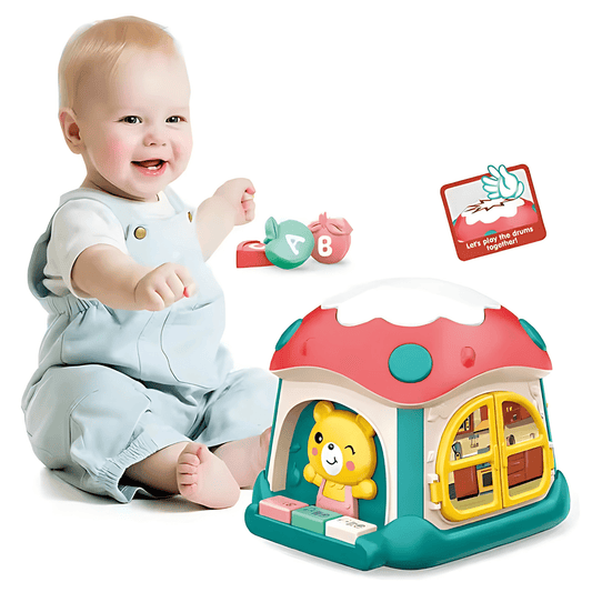 Twisoo Cartoon Baby Activity Multifunctional Toddler Educational Toy - Twisoo
