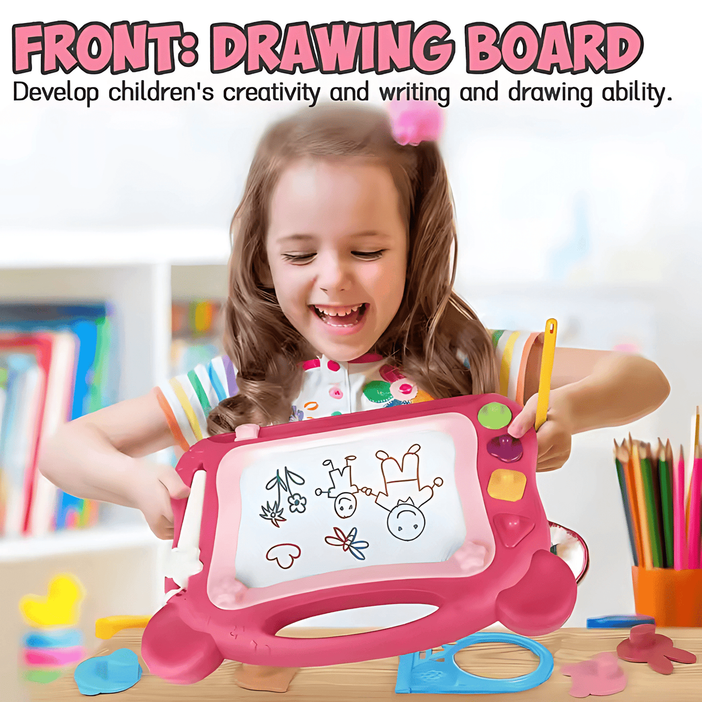 Twisoo Magnetic Doodle Drawing Board for Kids - Twisoo
