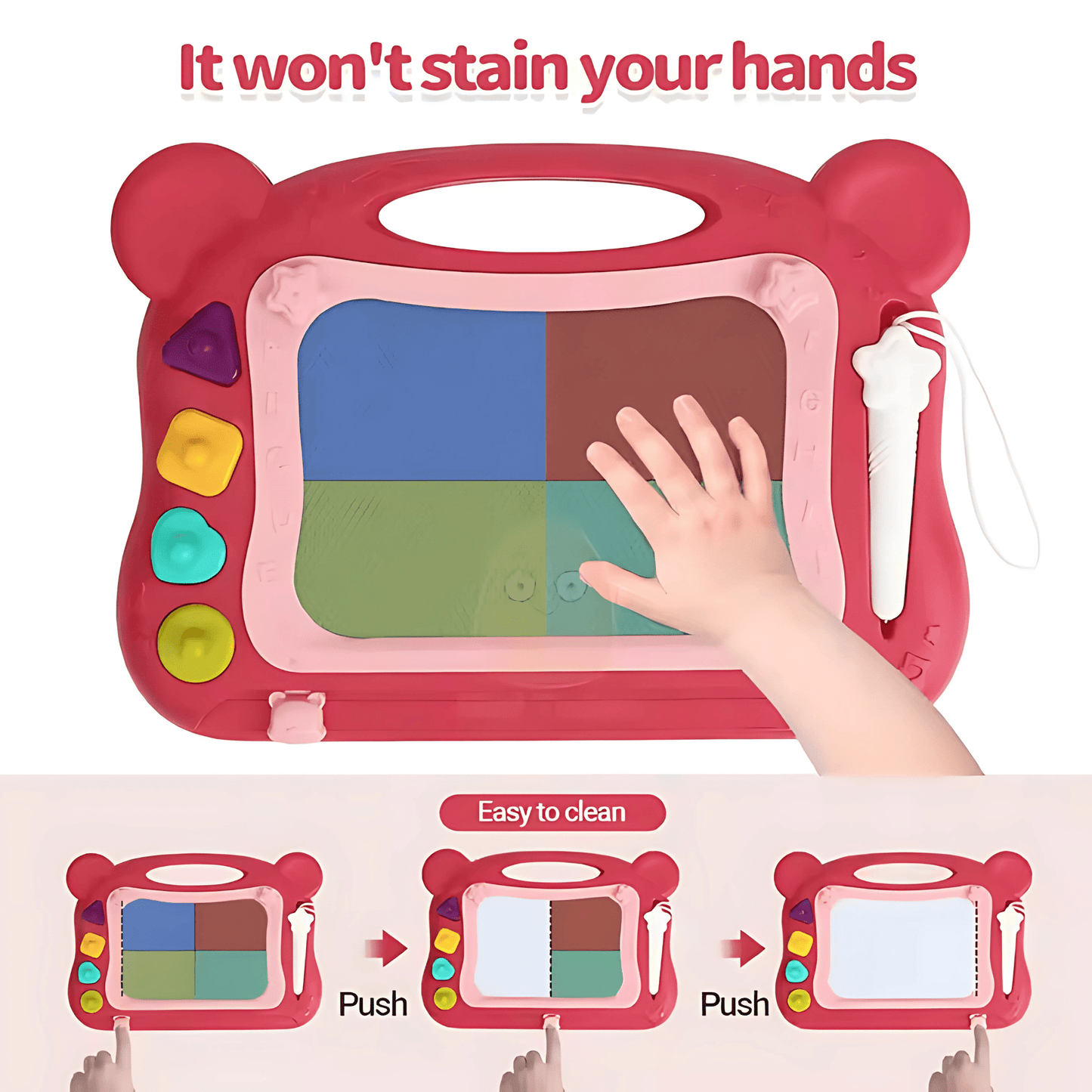 Twisoo Magnetic Doodle Drawing Board for Kids - Twisoo