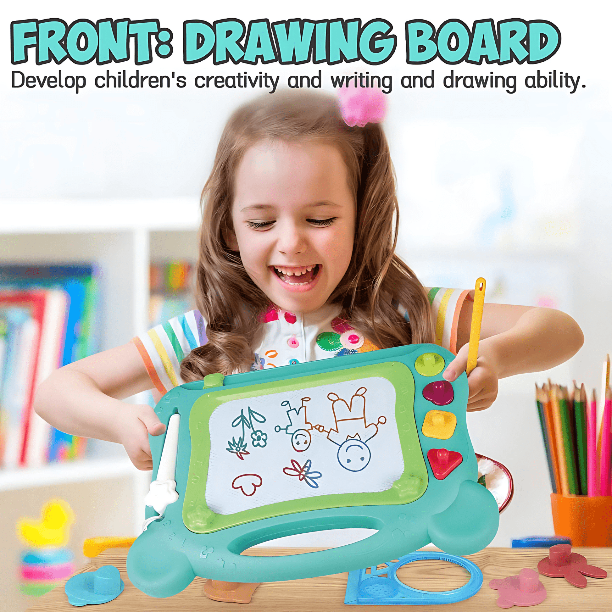 Twisoo Magnetic Doodle Drawing Board for Kids - Twisoo