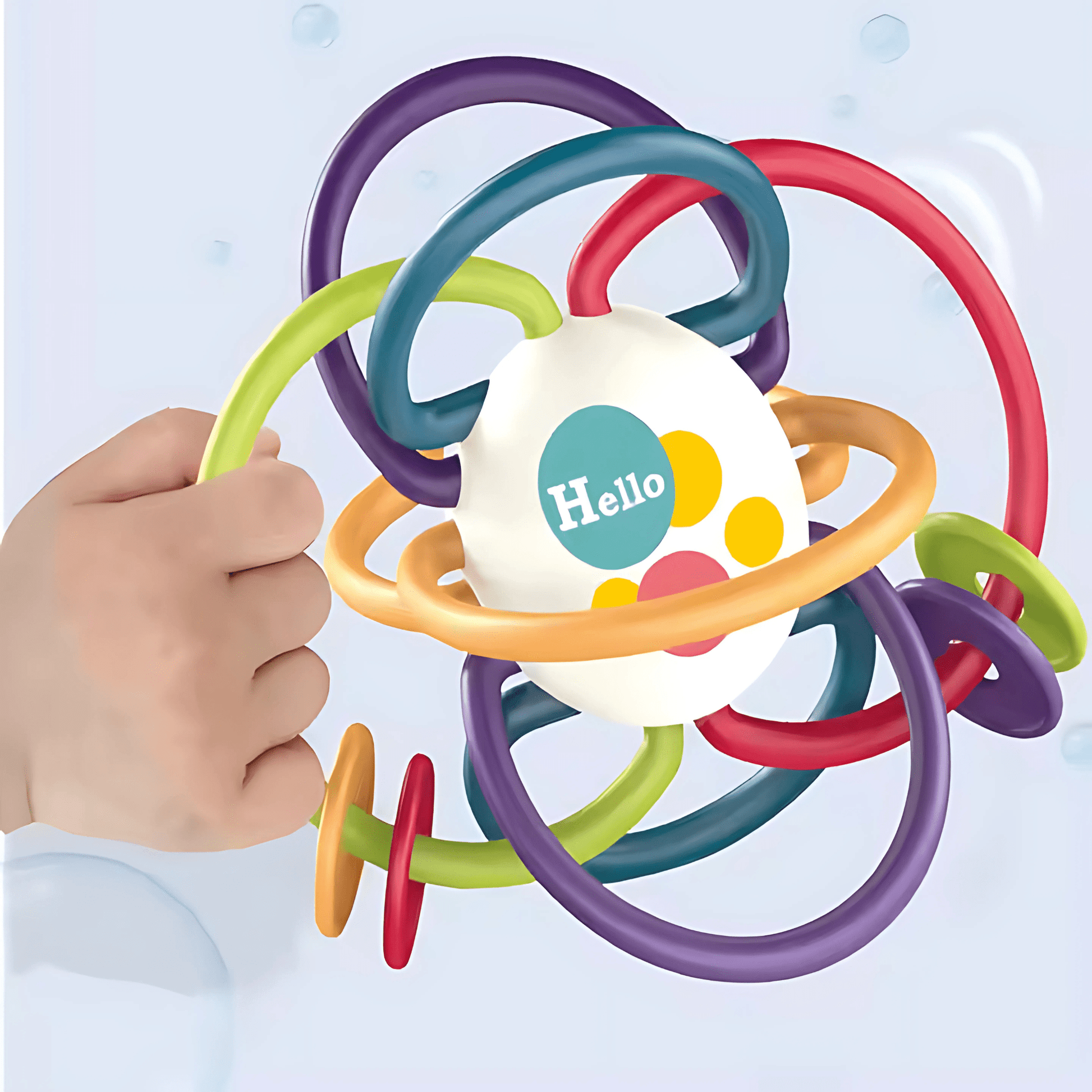 Twisoo Silicone Baby Teething Ball Toy for Babies 3M+ - Twisoo