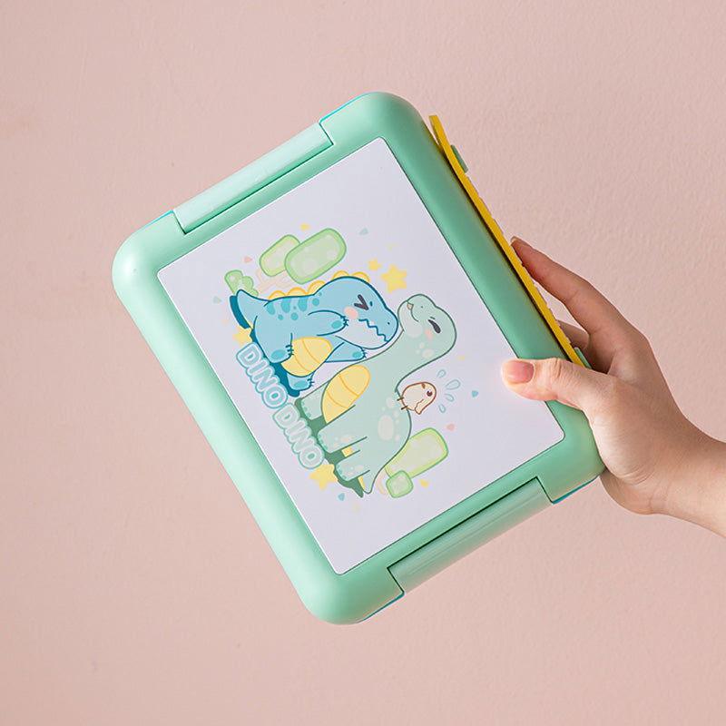 Unicorn Lunch Box with 4 Compartments and Handle - BPA Free 🍱🦄 - Twisoo