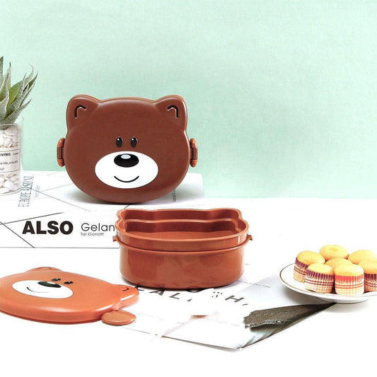 Unique Bear Bento Lunch Box for Kids - Twisoo