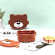 Unique Bear Bento Lunch Box for Kids - Twisoo
